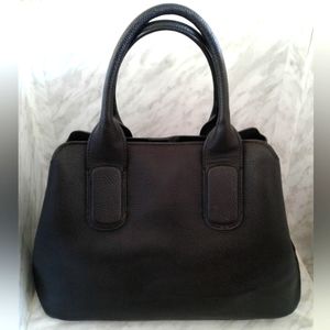 Zara vegan pebble leather office Tote Bag Shoulder Bag Handbag 43 L X 27 H X 17